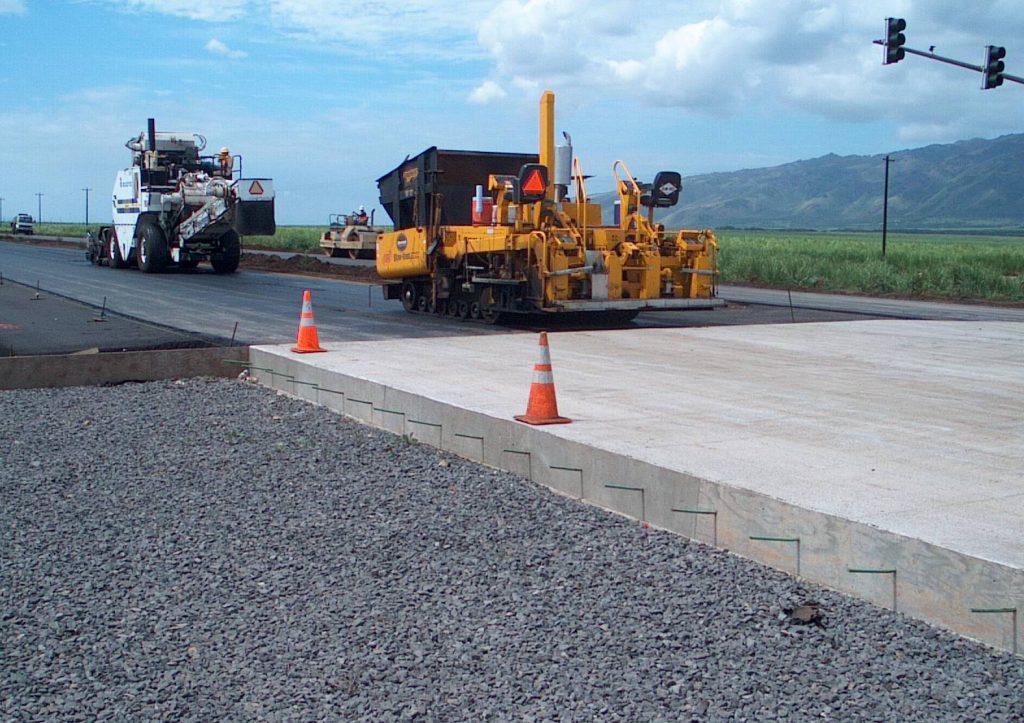 Строительство бетонных дорог